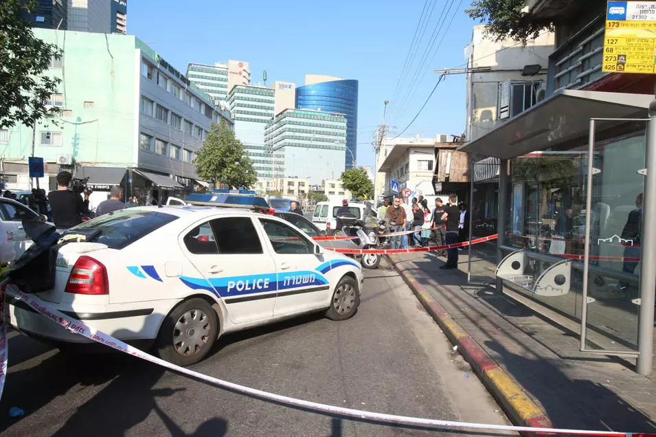 זירת רצח נתינה אריתראית בדרום תל אביב, בחודש שעבר