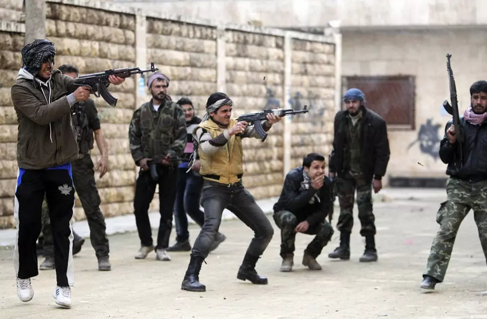 חיילי הצבא הסורי החופשי בחלב, היום
