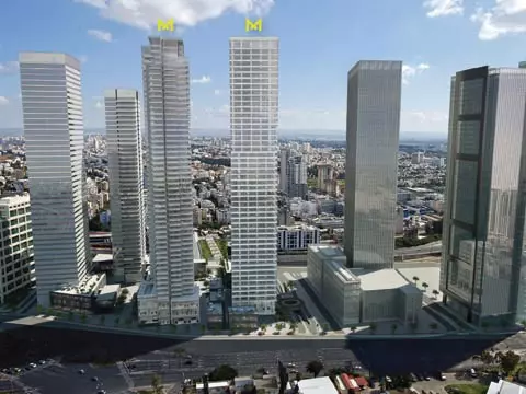 מידטאון מגדלים חדשים בת"א