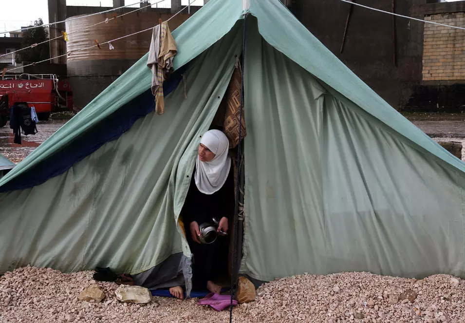 מחנה פליטים סורים בלבנון