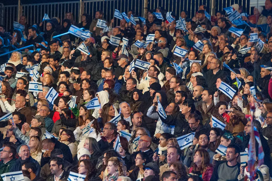 טקס הדלקת המשואות בהר הרצל, יום העצמאות ה-65