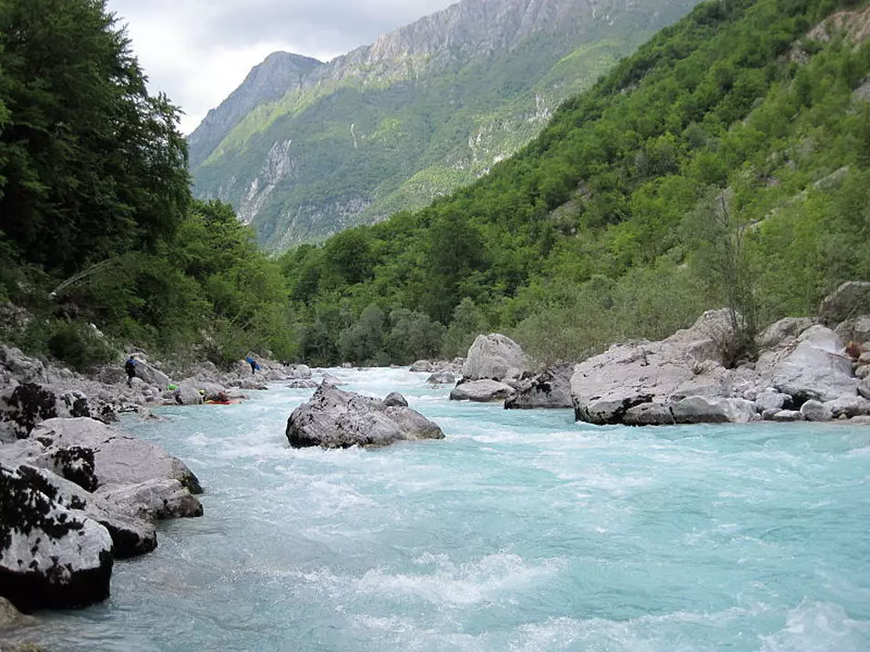 נהר סוקה בסלובניה, שם נעלם כהן