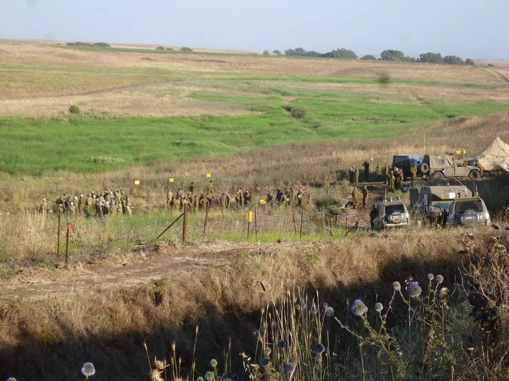 "פינוי מוקשים נגד טנקים הוא ביסוד ההכשרה של החבלה". זירת האסון, אתמול