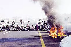 חסימת נתיבי איילון. את התנועה בכבישי הרצועה הצרים יהיה קל הרבה יותר לשתק