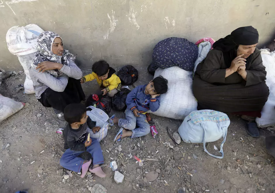 פליטים סורים בעיר ערסאל