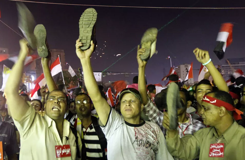 הכאוס זמני ומשתלם. הפגנה בקהיר