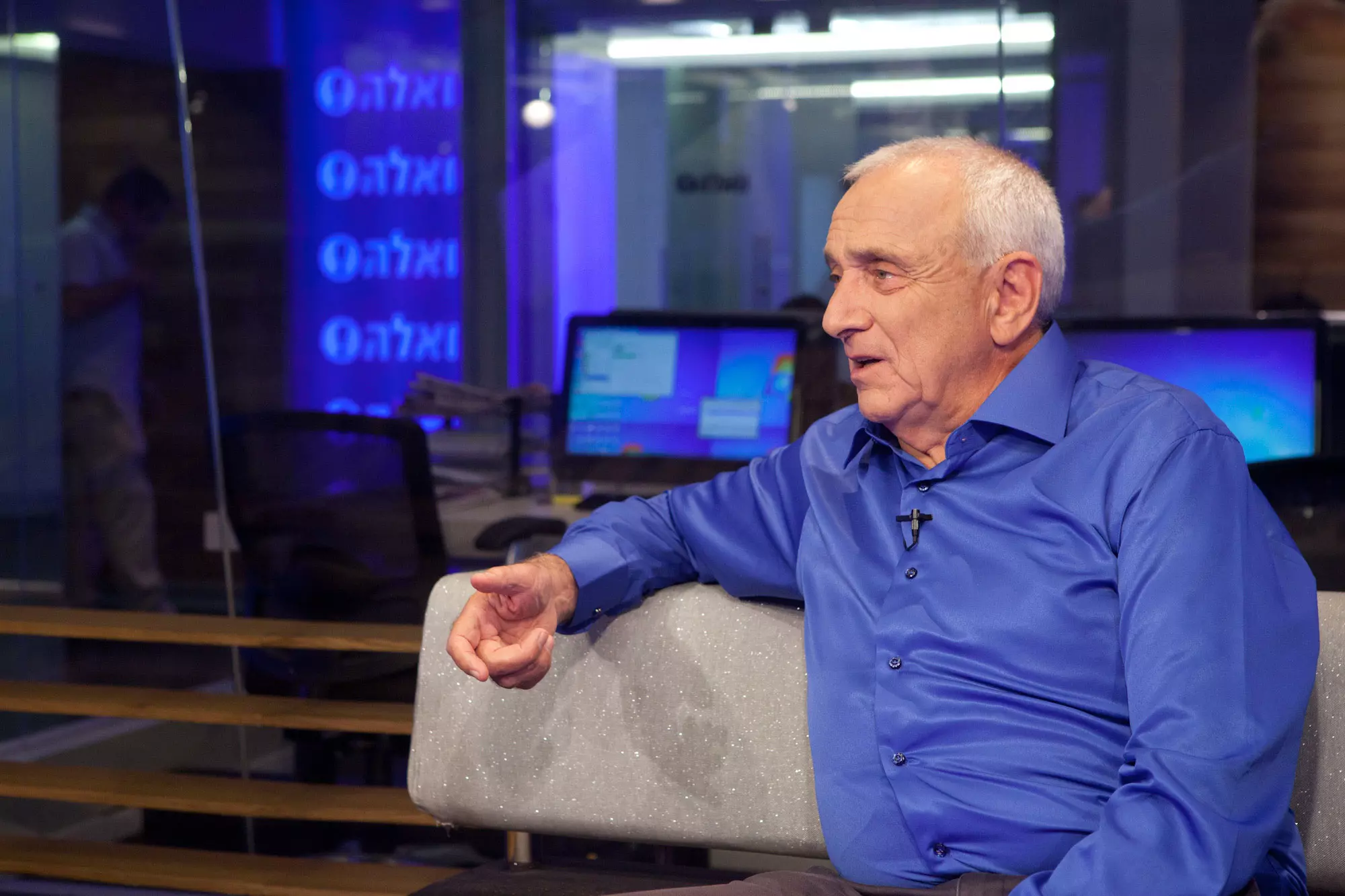 "אני לא אוהב מסיבות עיתונאים". אהרונוביץ' באולפן
