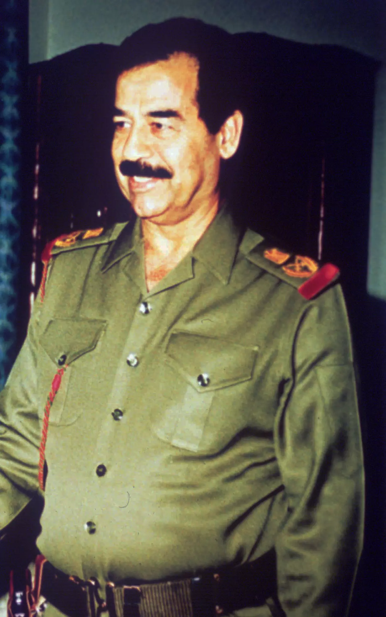 נשיא עיראק סדאם חוסיין. 1991