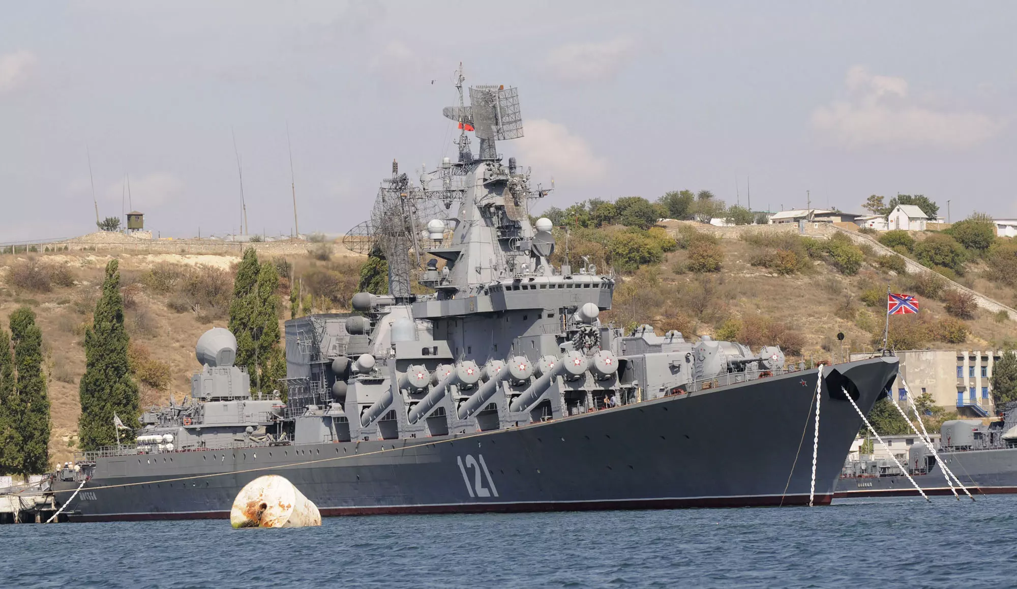 המצב הנוכחי "דורש מאיתנו לעשות כמה שינויים". ספינת הטילים הרוסית "מוסקבה"