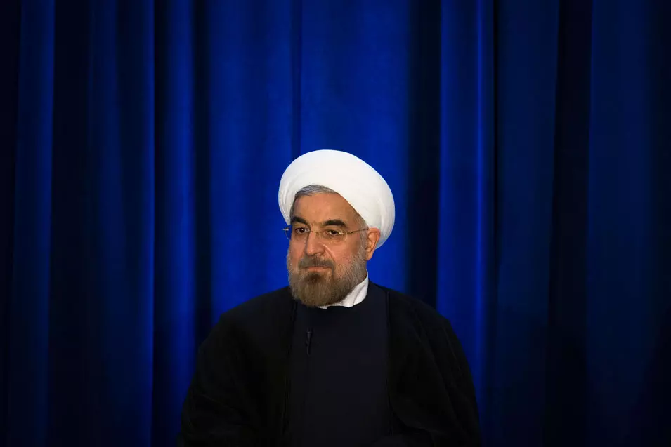 נשיא איראן חסן רוחאני