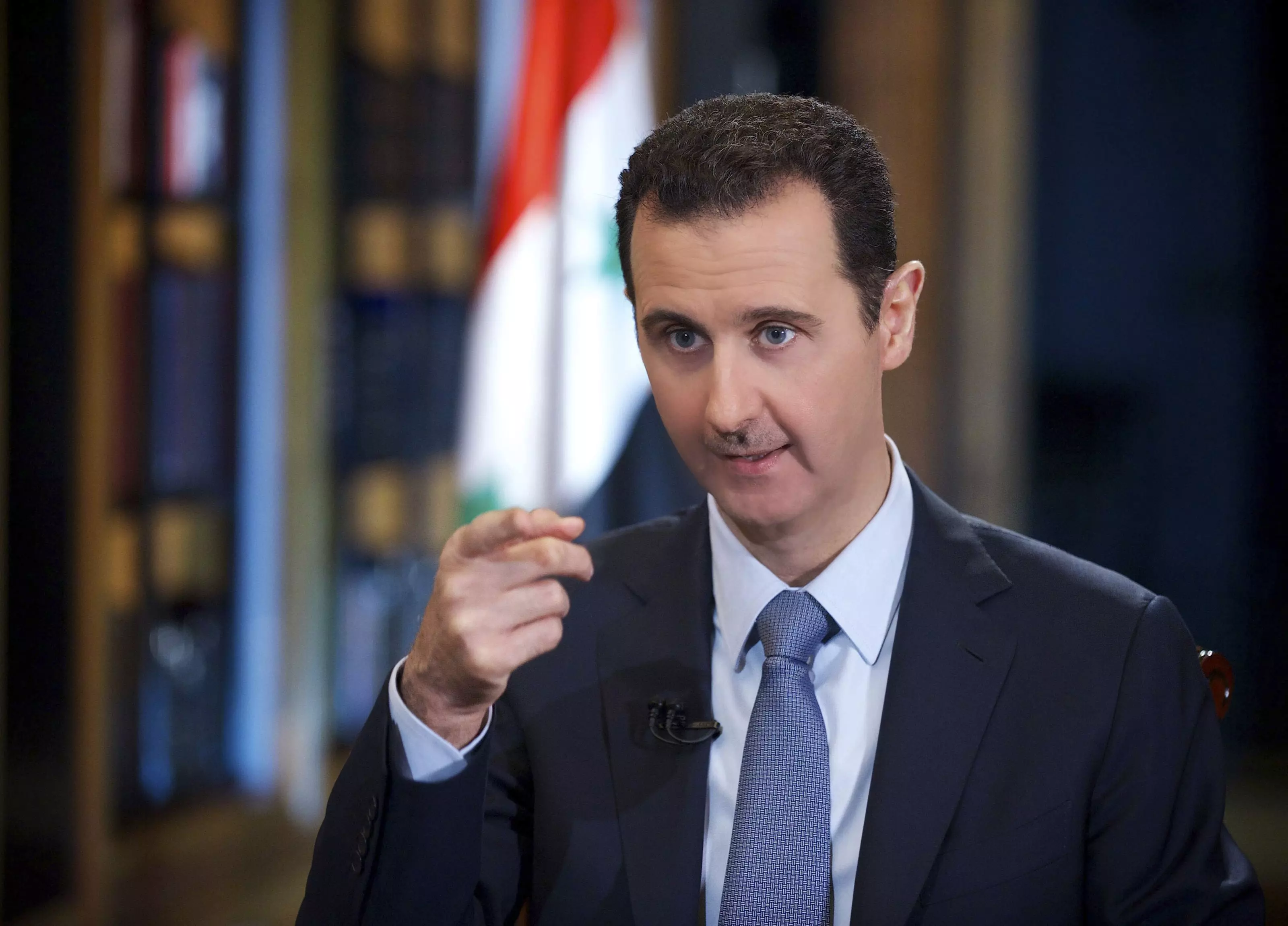 הישג. נשיא סוריה אסד