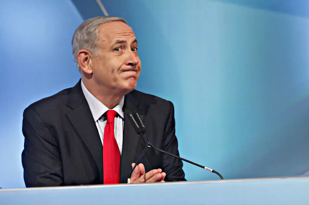 במקום ה-26. בנימין נתניהו