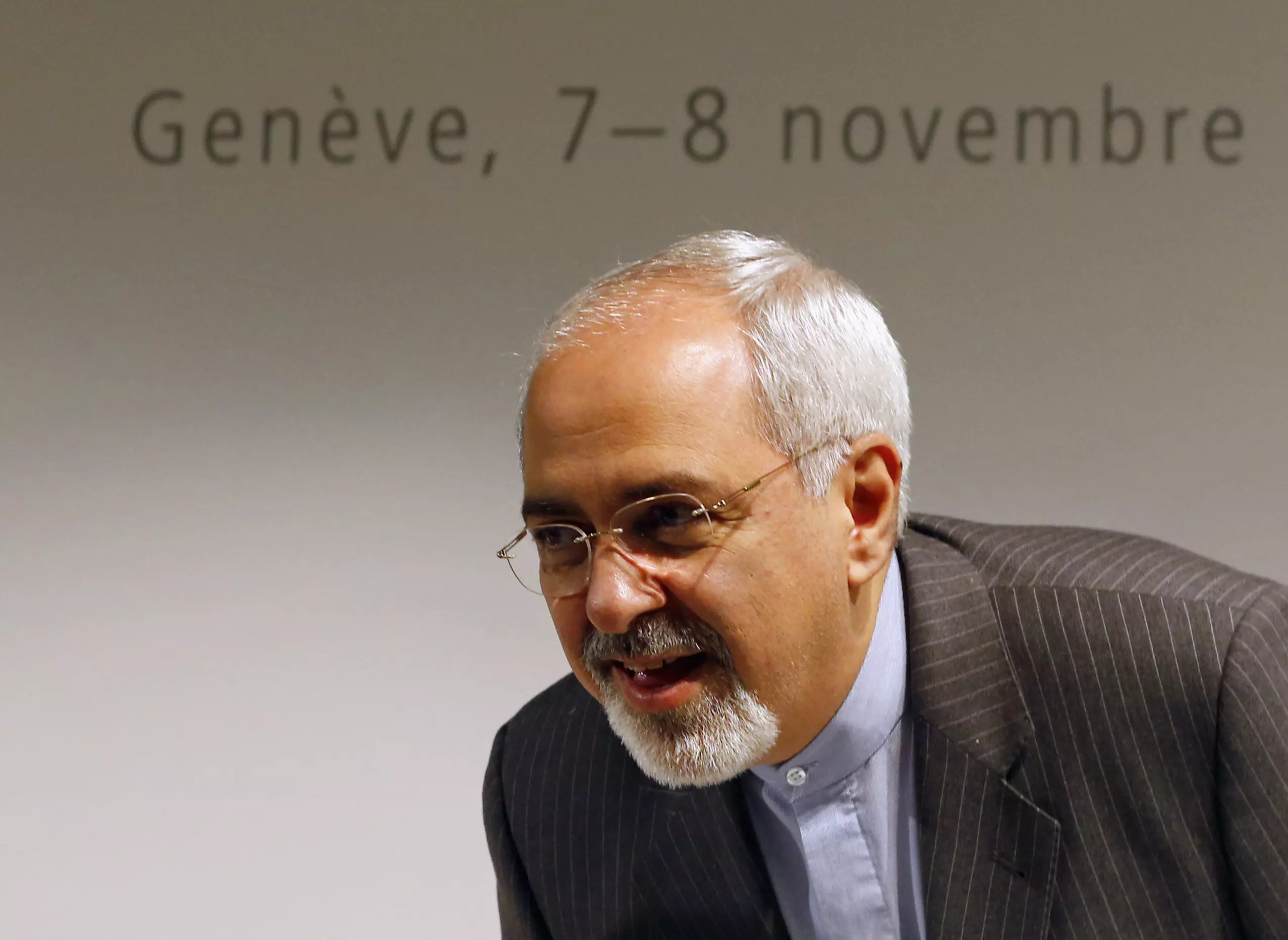 תקף את ארה"ב. שר החוץ האיראני זריף, בסוף השבוע בז'נבה