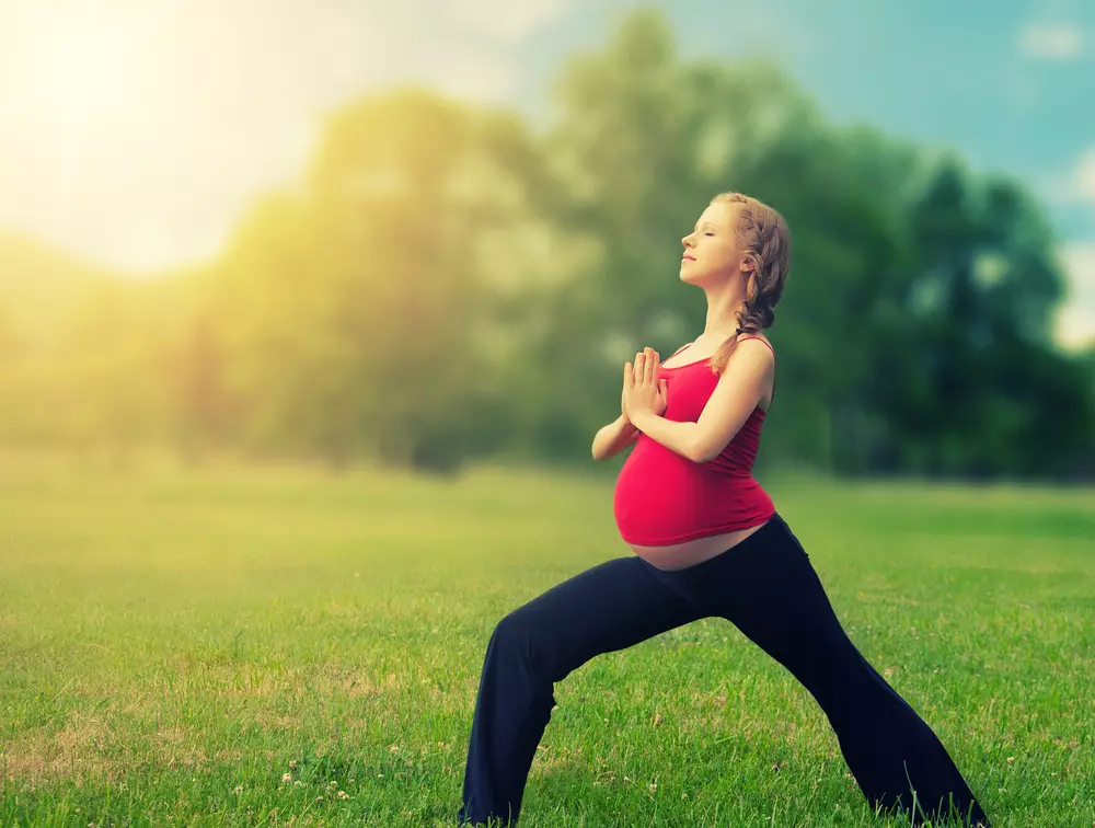 תרגול יוגה בהריון