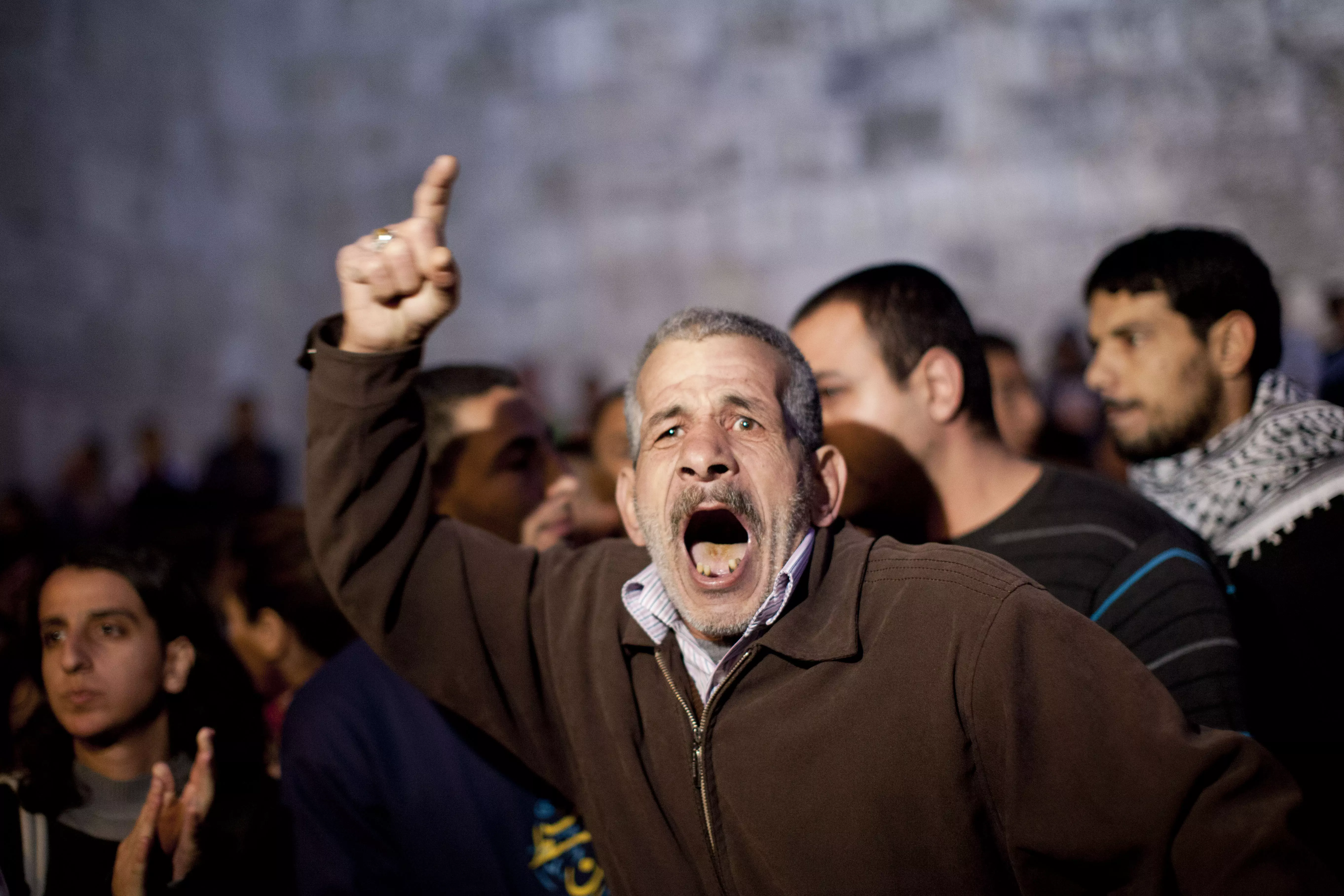 המשטרה עושה פרסה. המפגינים בחורה