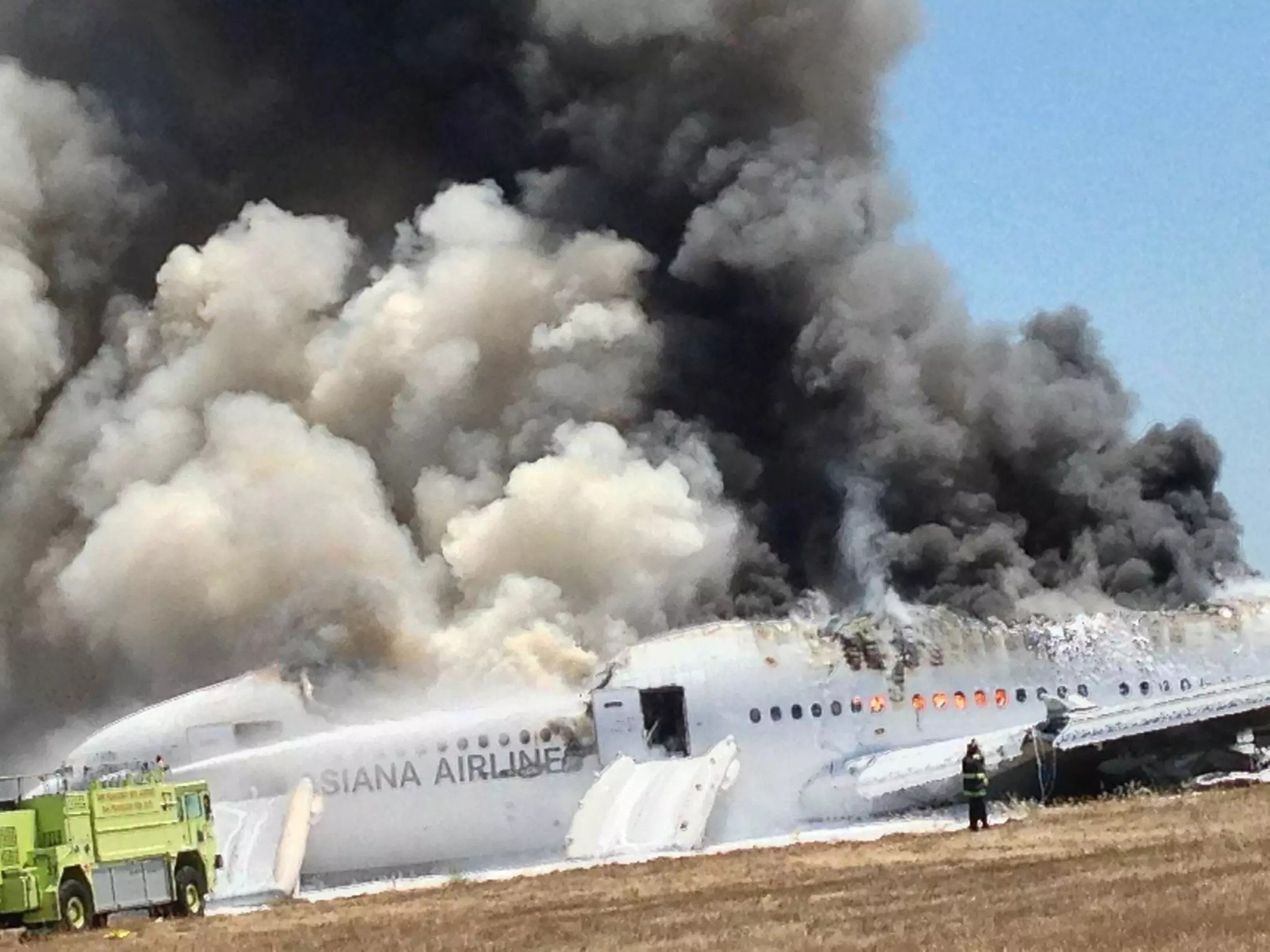 מטוס מסוג בואינג שהתרסק בסן פרנסיסקו, יולי 2013