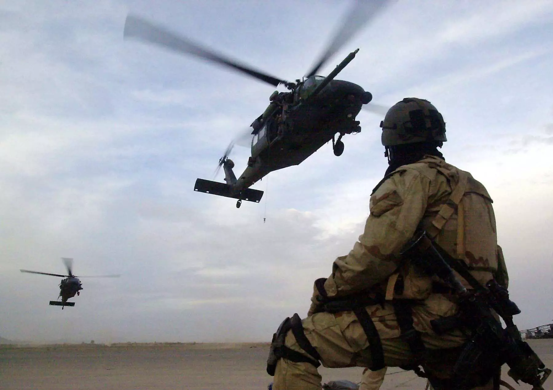 מסוק בלקהוק אמריקני באפגניסטן, ב-2012