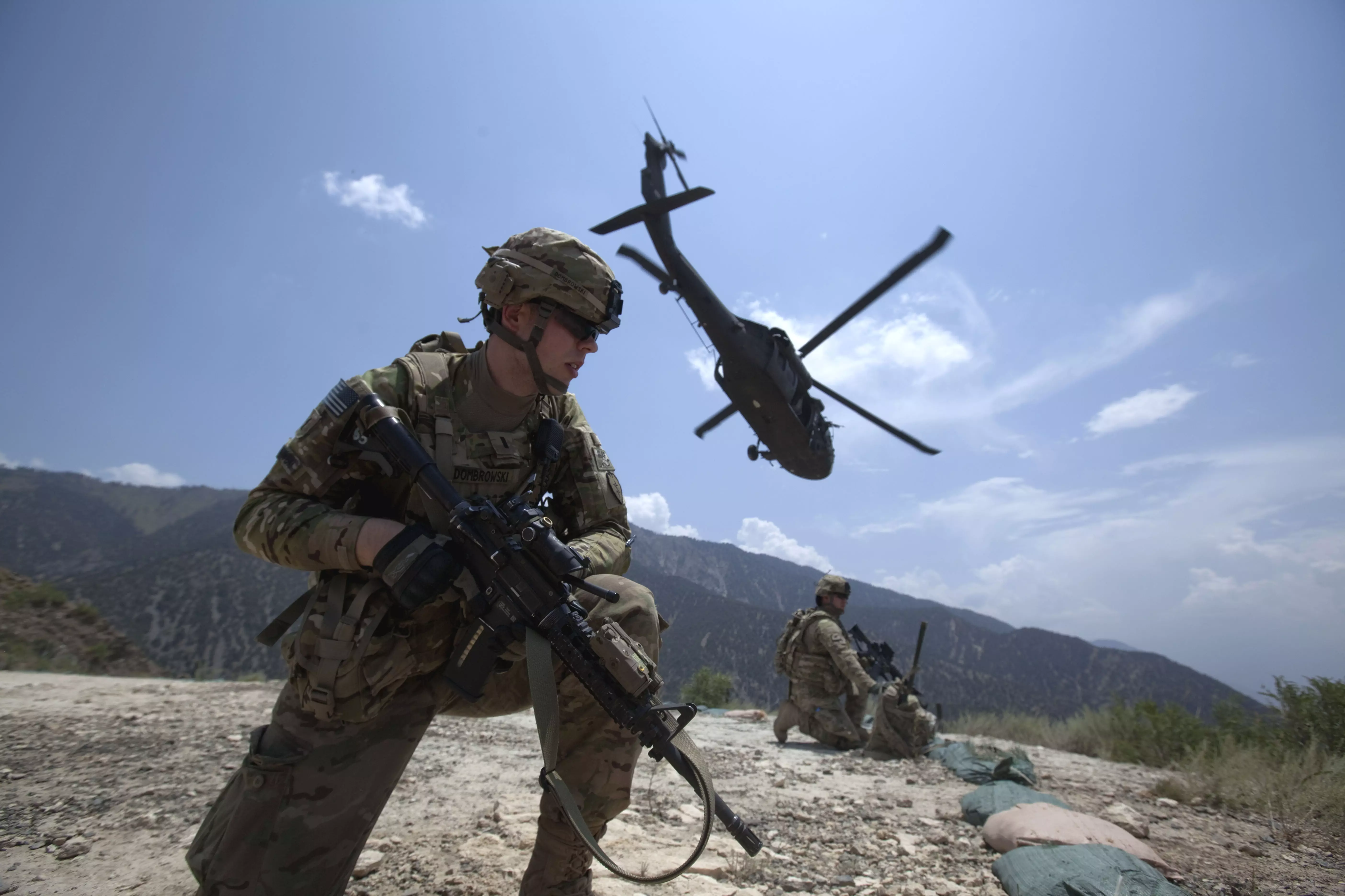 ברגדאל לא היה חייל לאומי. לוחמי צבא ארה"ב באפגניסטן