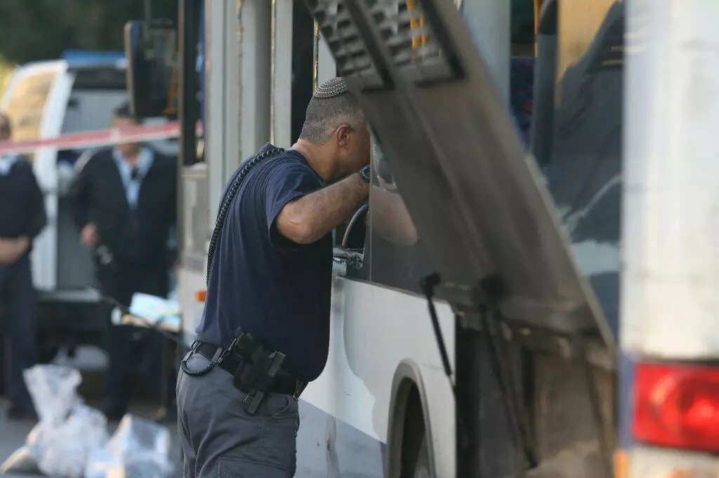 אין שינוי בנהלים. זירת ניסיון הפיגוע בבת ים, אתמול