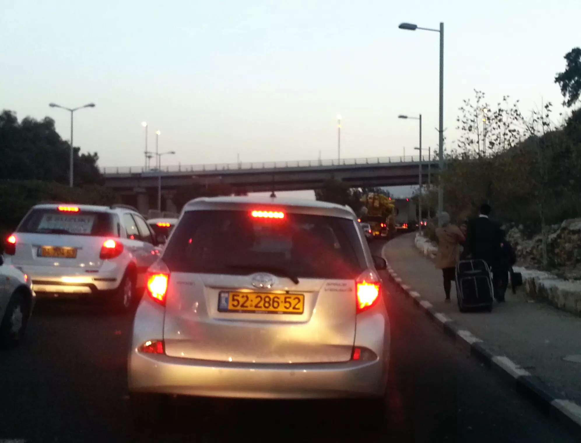 בישראל 2.33 מיליון מכוניות על הכביש
