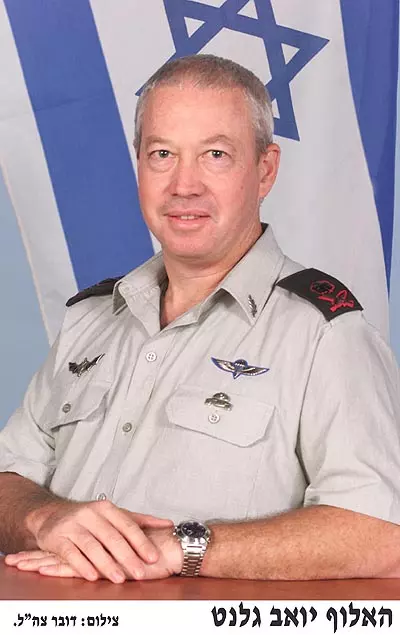 האלוף יואב גלנט. החשיפה מנעה פיגוע בשטח ישראל