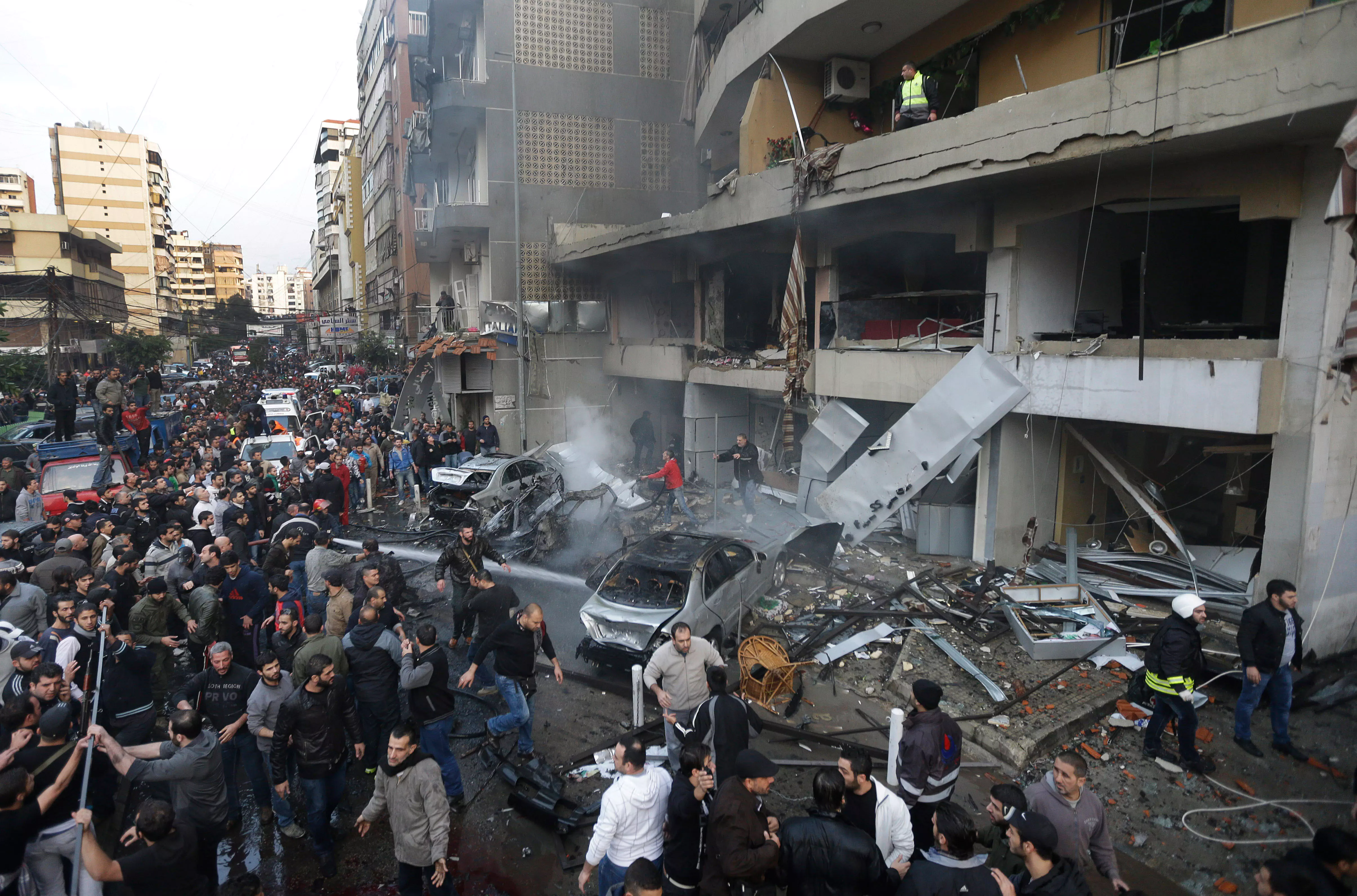 זירת הפיגוע בלבנון, אתמול