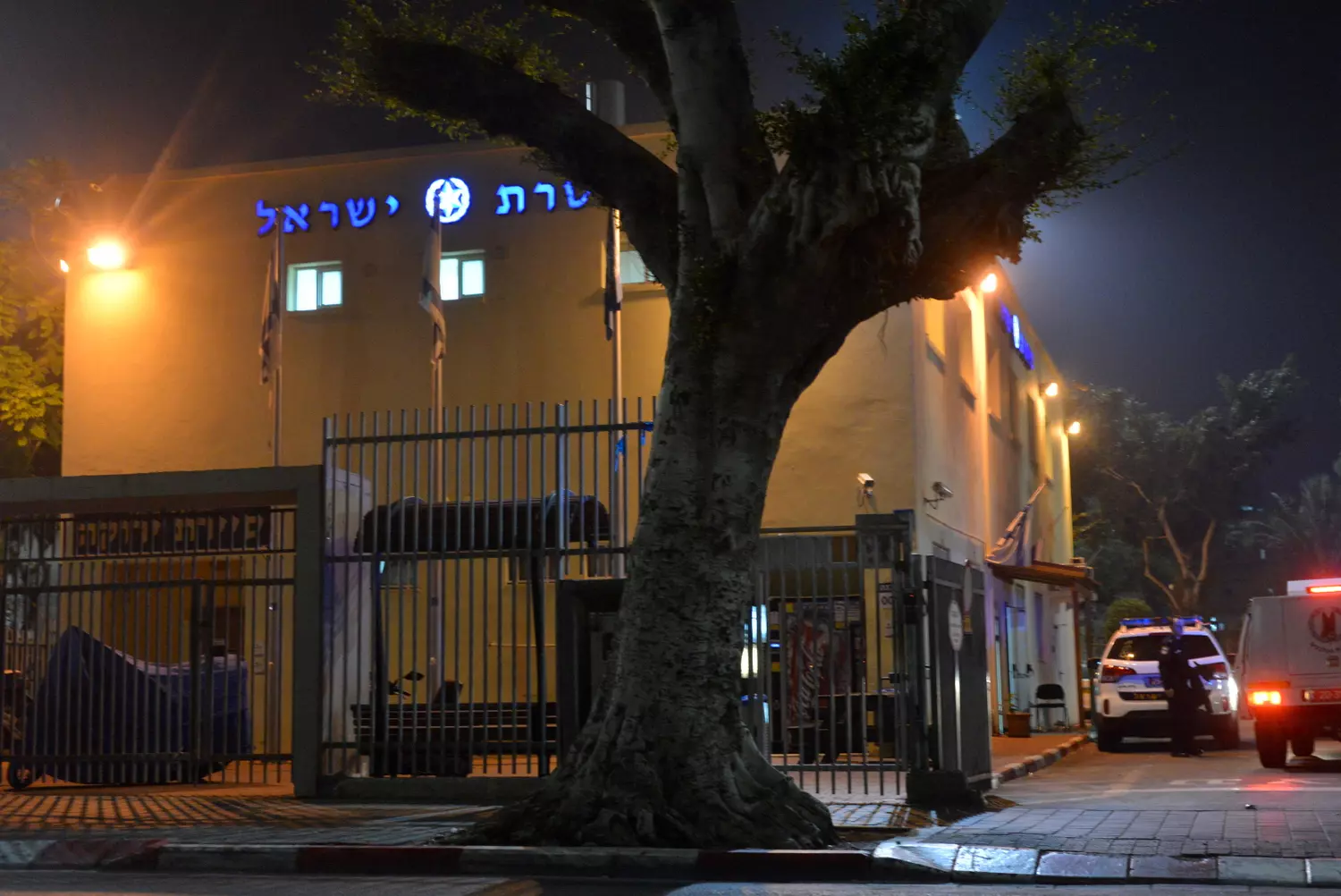 התינוקת פונתה במצב קשה לבית החולים. אזור התקיפה בדרום תל אביב, ליד גינת לוינסקי