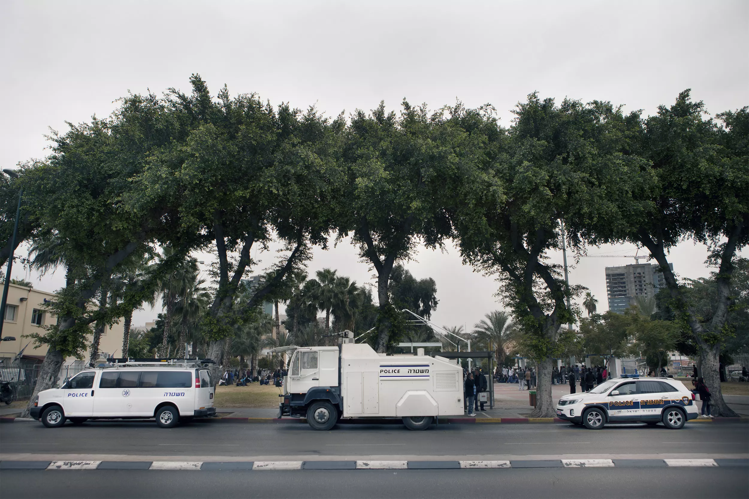 "זה לא מבצע חד פעמי". כוחות משטרה ברחוב לוינסקי שבדרום תל אביב