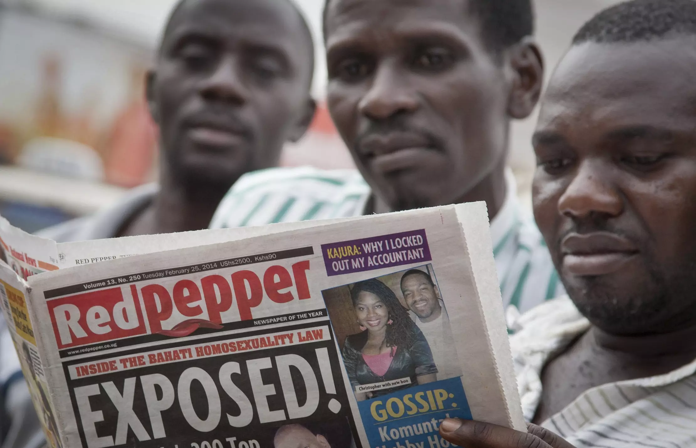 העיתונים באוגנדה מפרסמים את כתובותיהם של "ההומואים הבולטים" במדינה