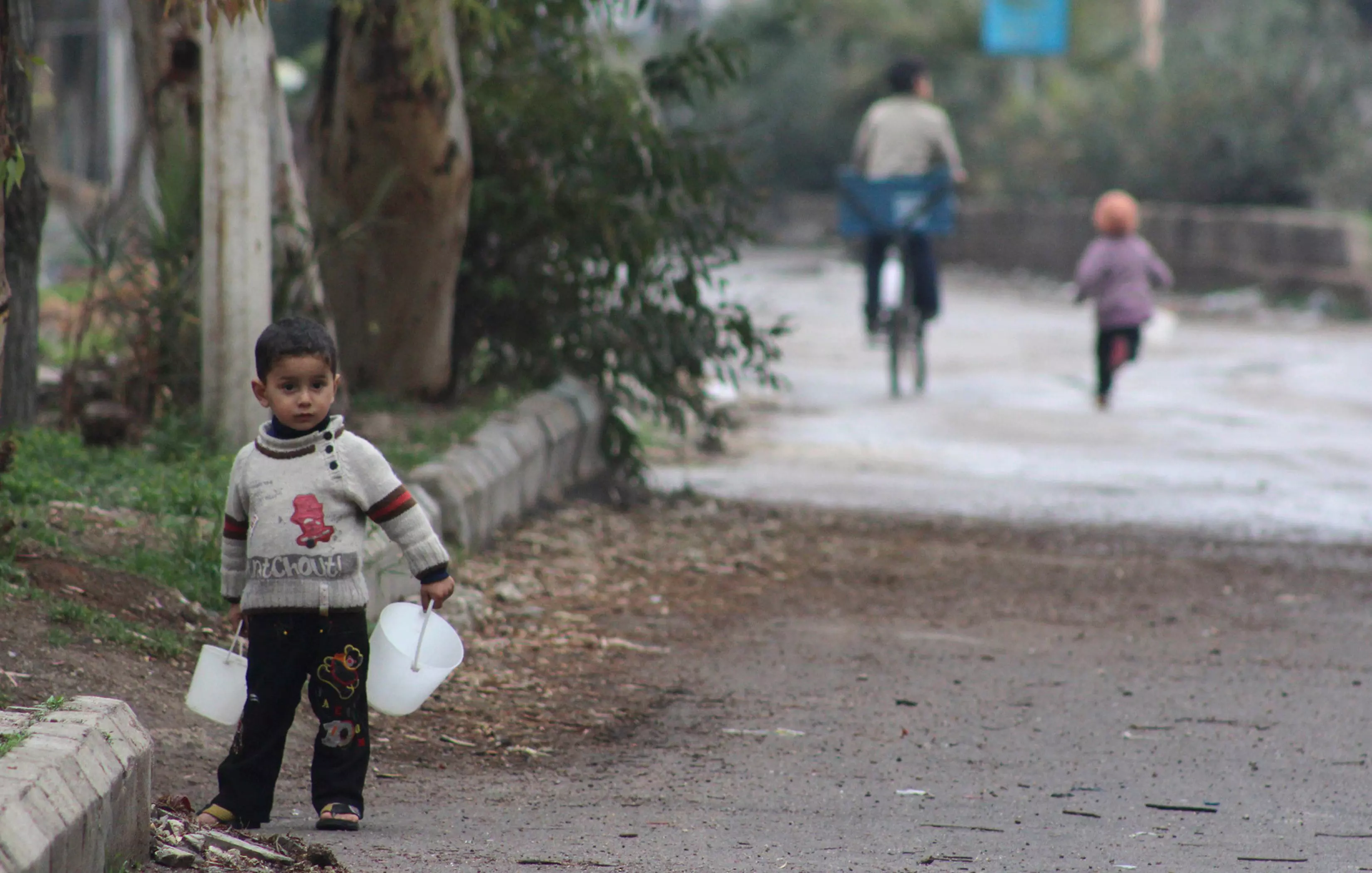 כמעט כל ילד נושא צלקות פיזיות ונפשיות. סוריה