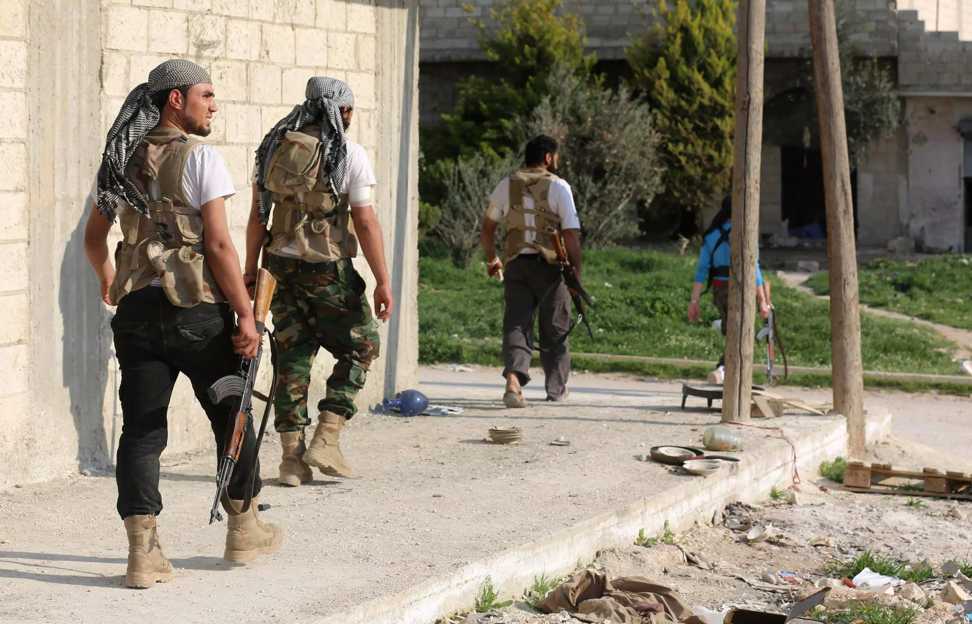 מורדים במחוז חמאת שבסוריה