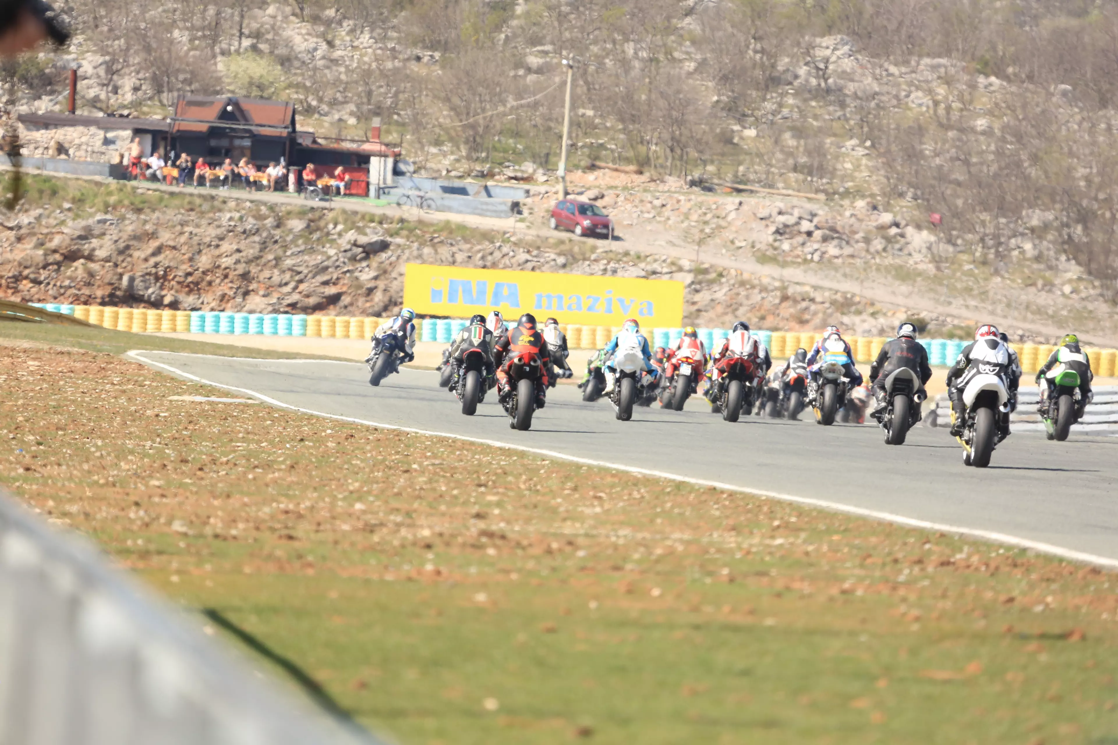 גל ברדה במירוץ אופנועים סופרבייק צ'אלנג' מסלול גרבניק קרואטיה