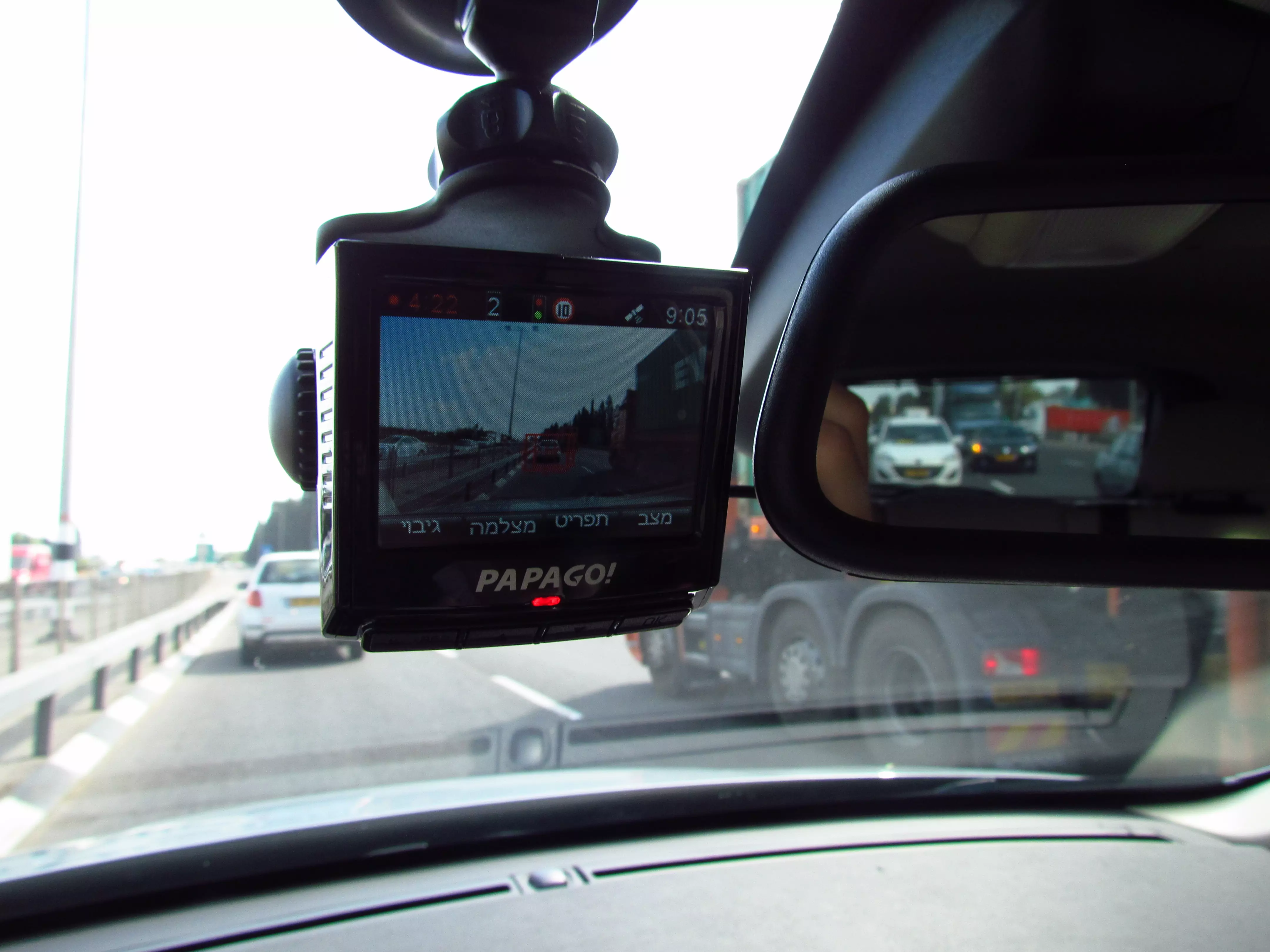 מצלמת תעוד הנסיעה של פאפאגו מסוגלת להעלות את רמת הבטיחות בנהיגה האופן משמעותי