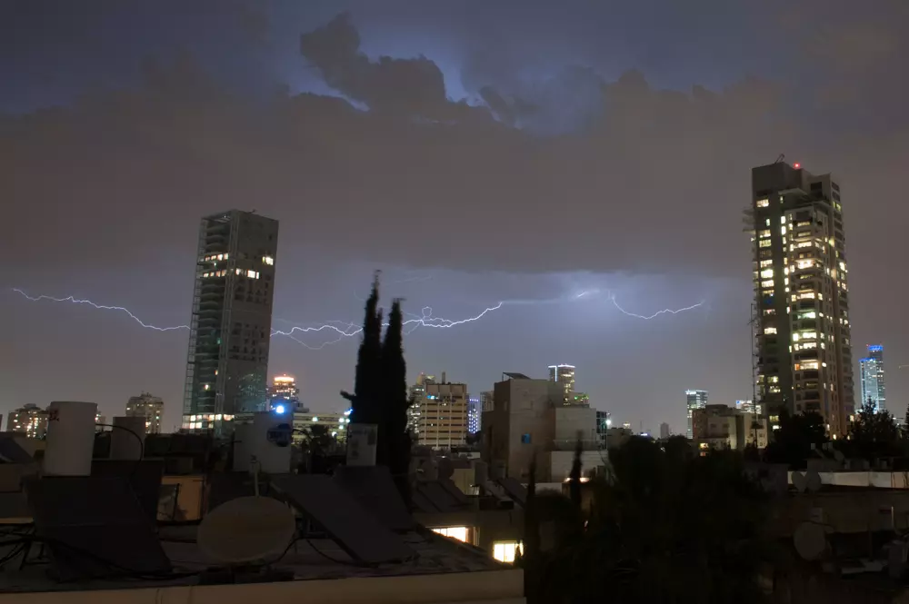 ברקים בתל אביב