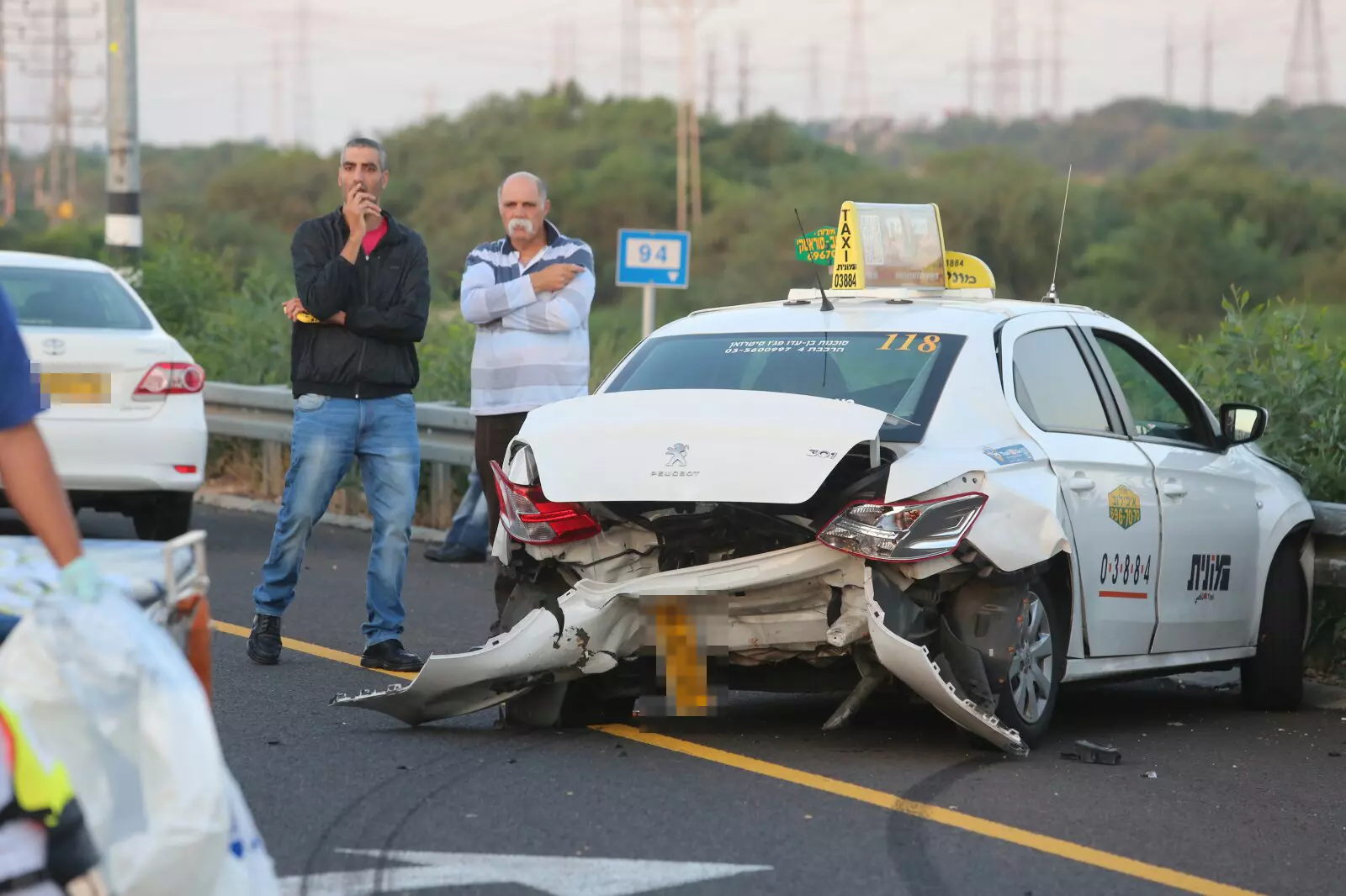 שני הולכי רגל נהרגו בתאונת דרכים סמוך למחלף יבנה