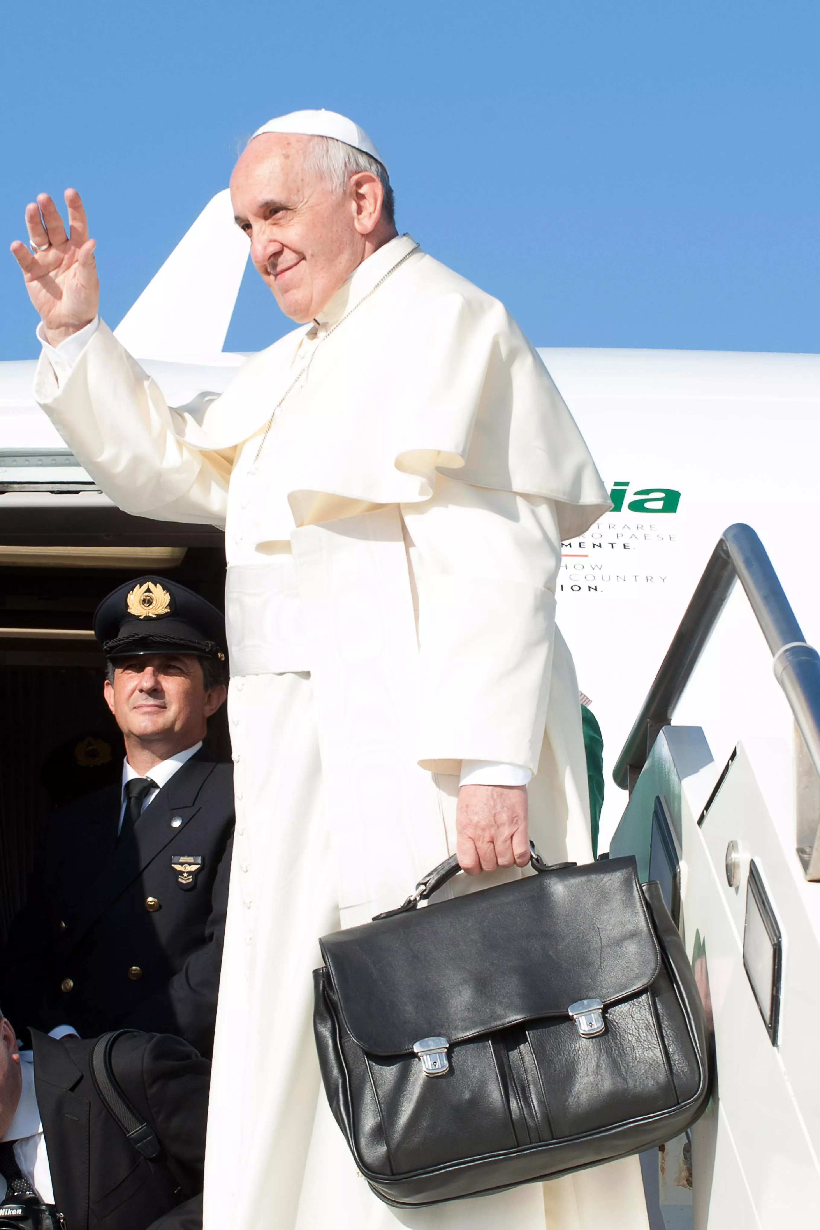התבטא בחום כלפי הקשר הבין-דתי. האפיפיור פרנסיסקוס