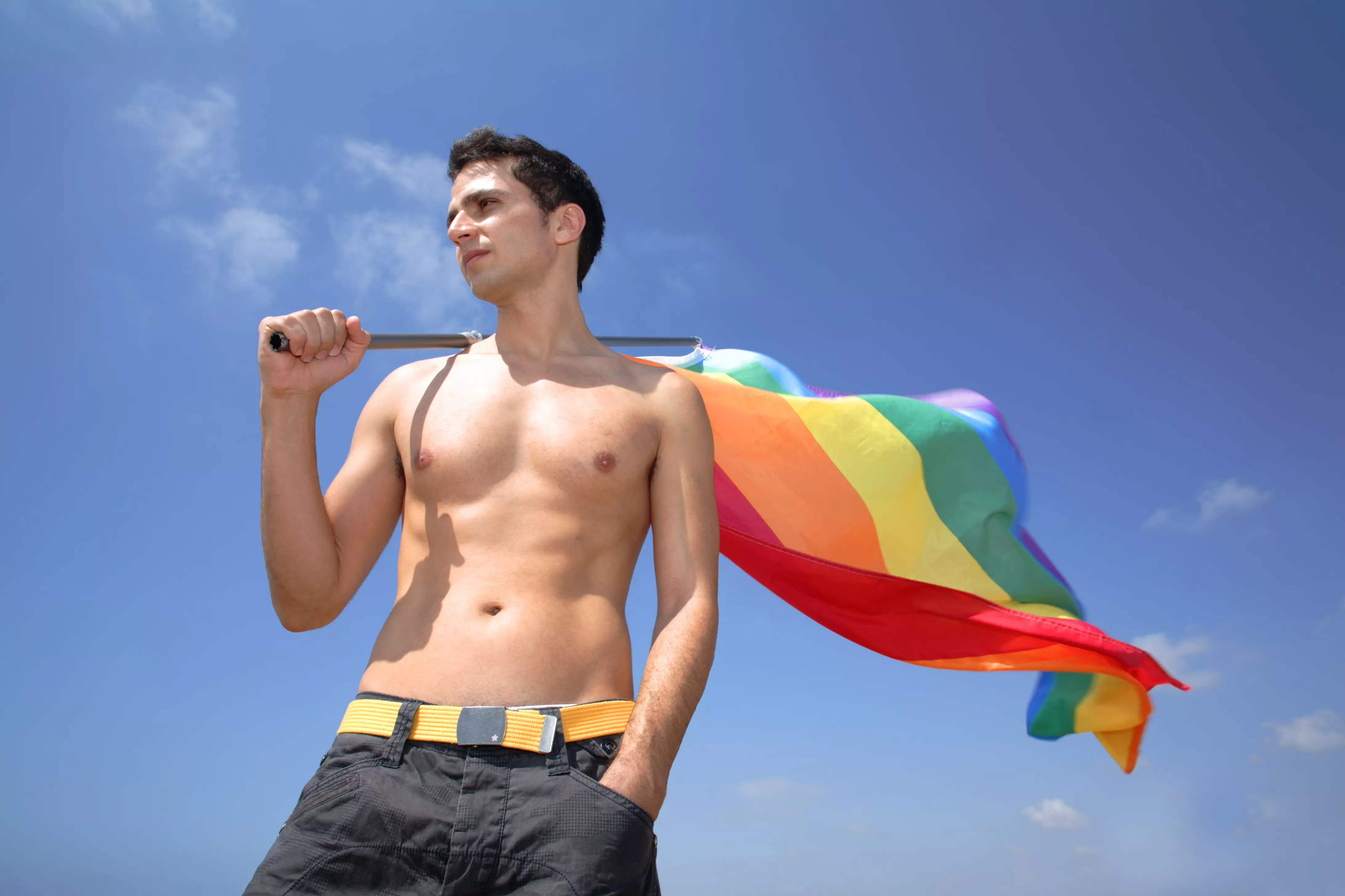 דגל הגאווה גייז הומואים