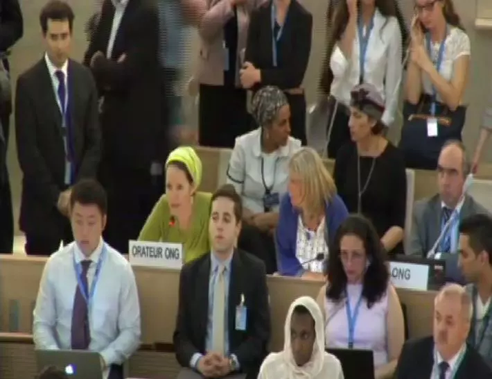 מגנים את ישראל ולא את החטיפה. אימהות החטופים באו"ם