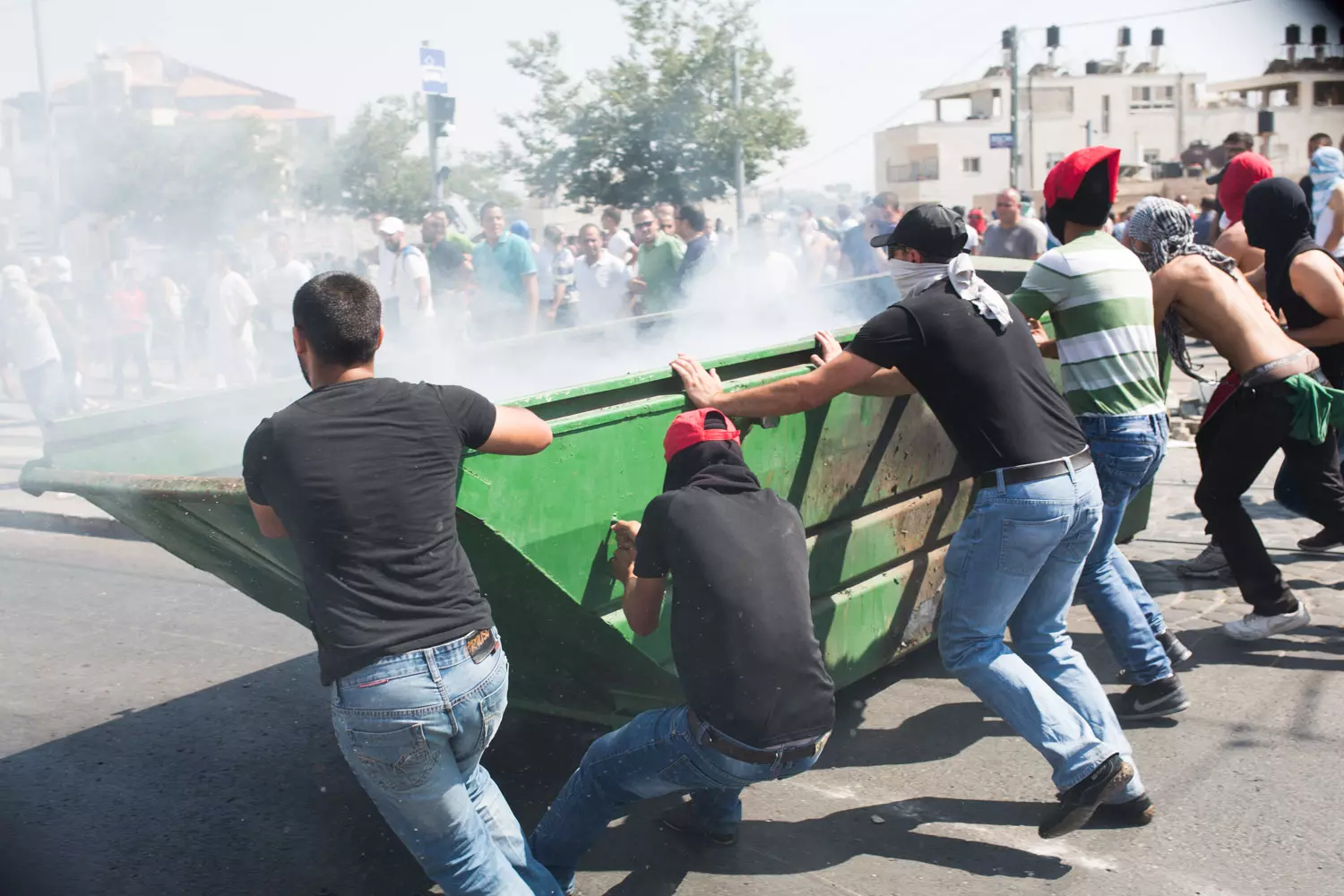 המהומות בשועפאט לאחר רצח אבו חדיר