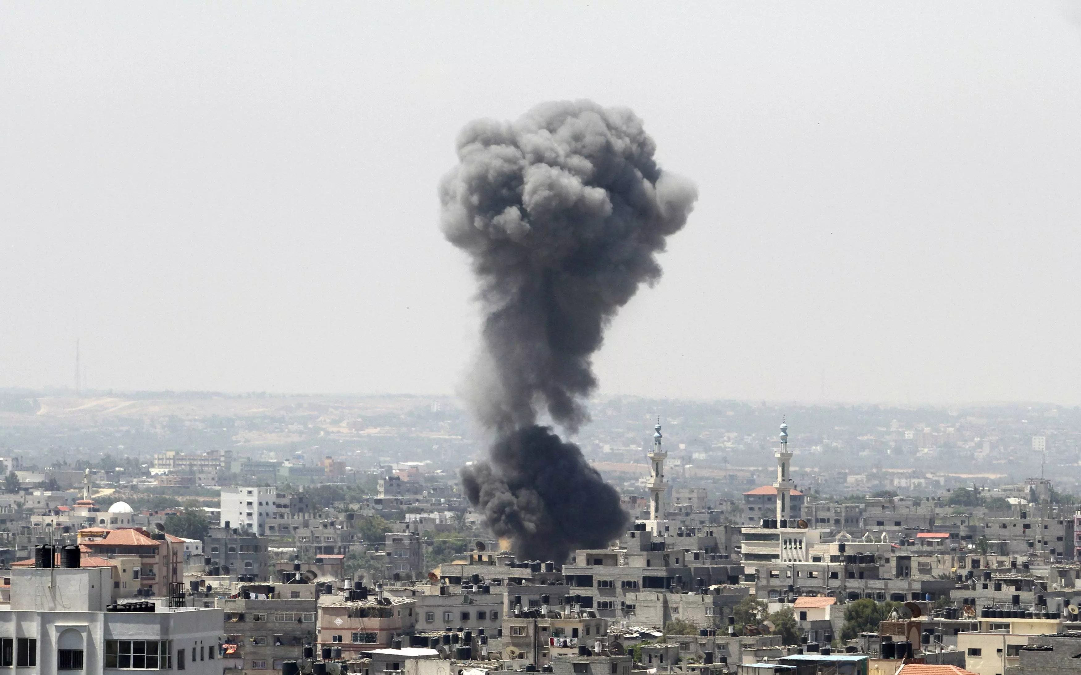 "בנק המטרות גדול מאוד, וכל אשר צריך הוא נחישות ישראלית". עזה, היום