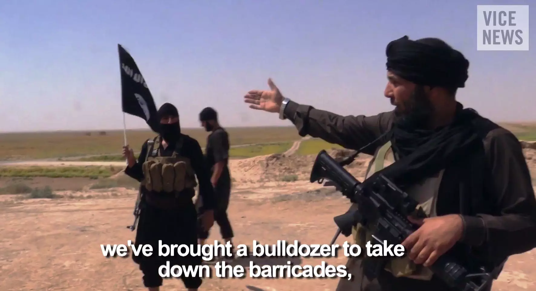 לוחמי "המדינה האיסלאמית" מפרקים את הגבול בין סוריה לעיראק, החודש