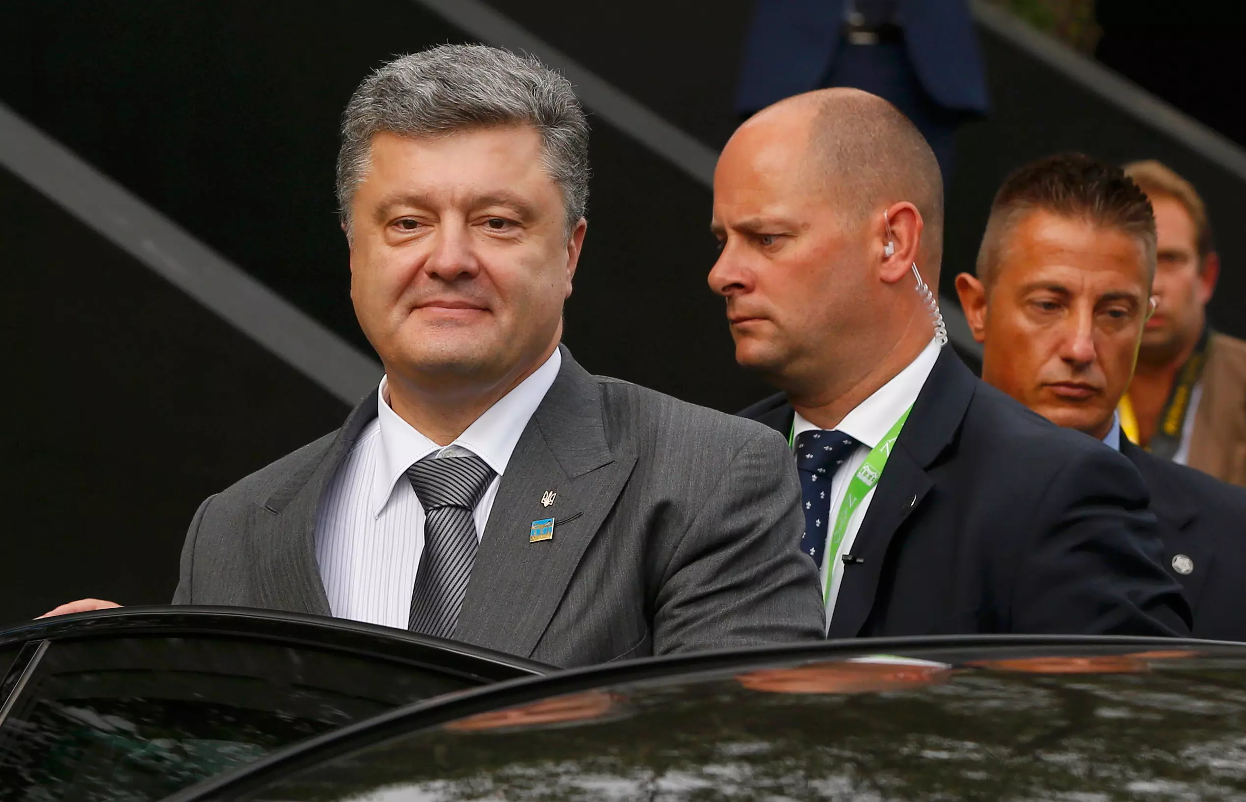 לא סיפק פרטים בנוגע להסכם. נשיא אוקראינה פורושנקו