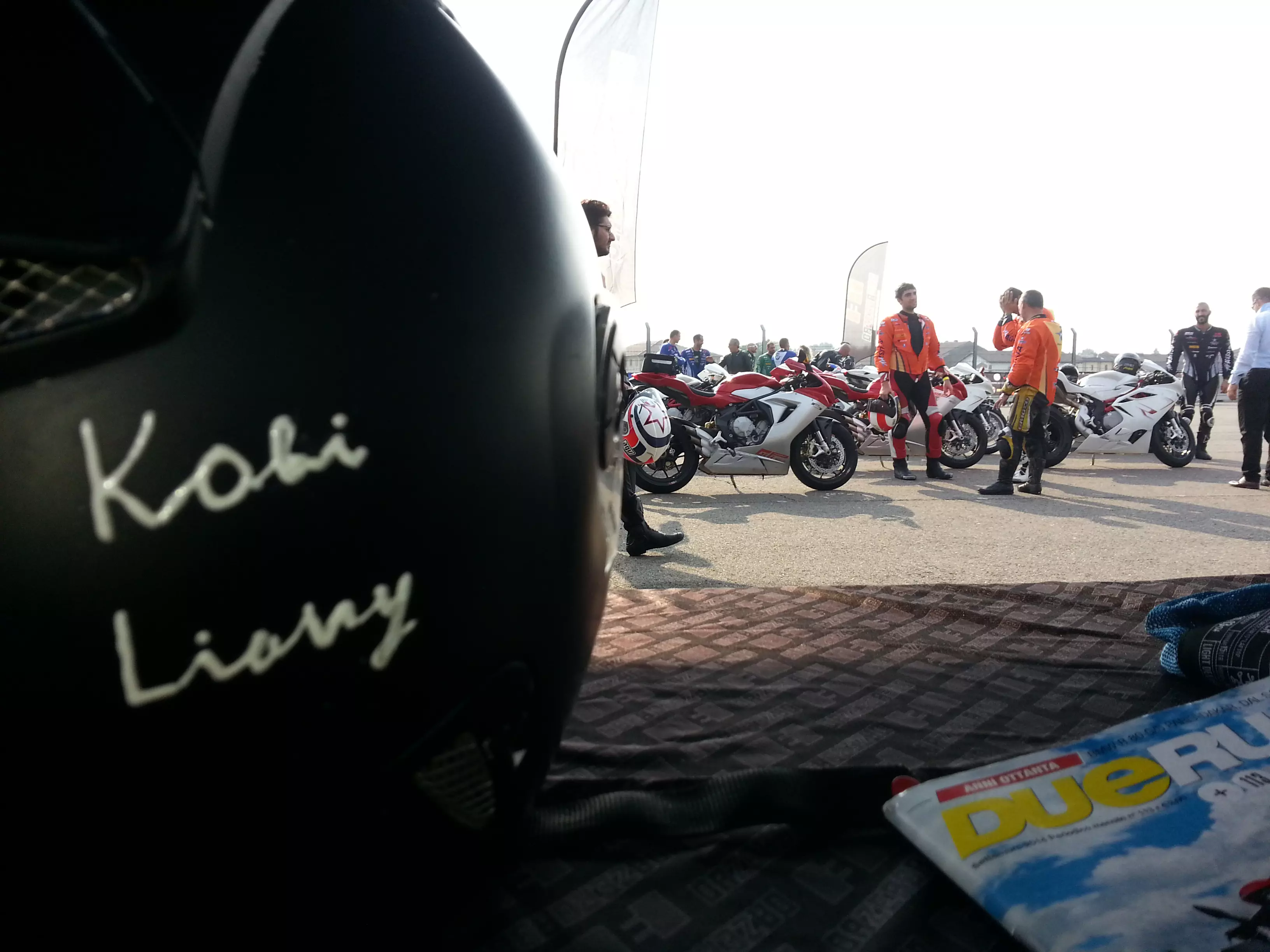 יום מסלול עם אופנועי MV אוגוסטה באיטליה