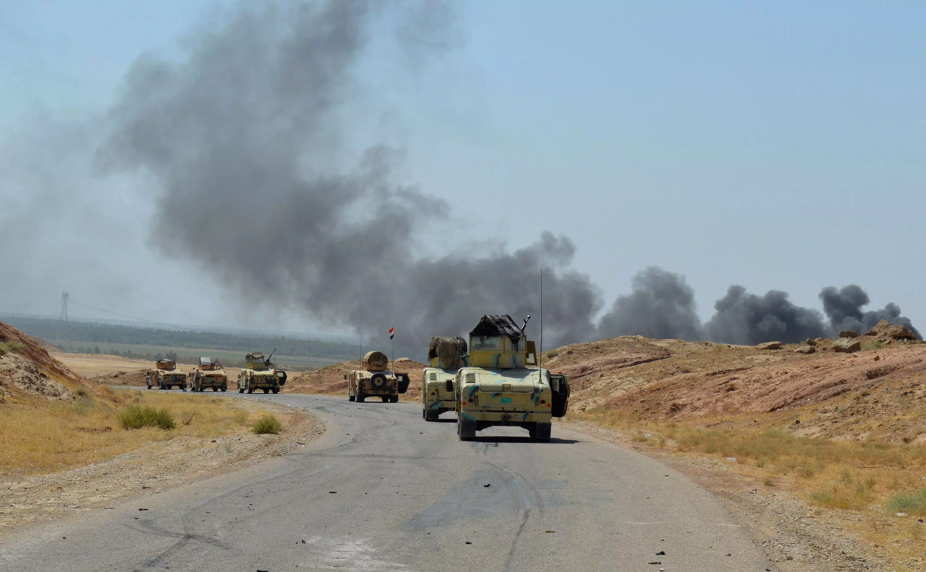 לחימה בין כוחות צבא עיראק לדאעש בעיראק, השבוע