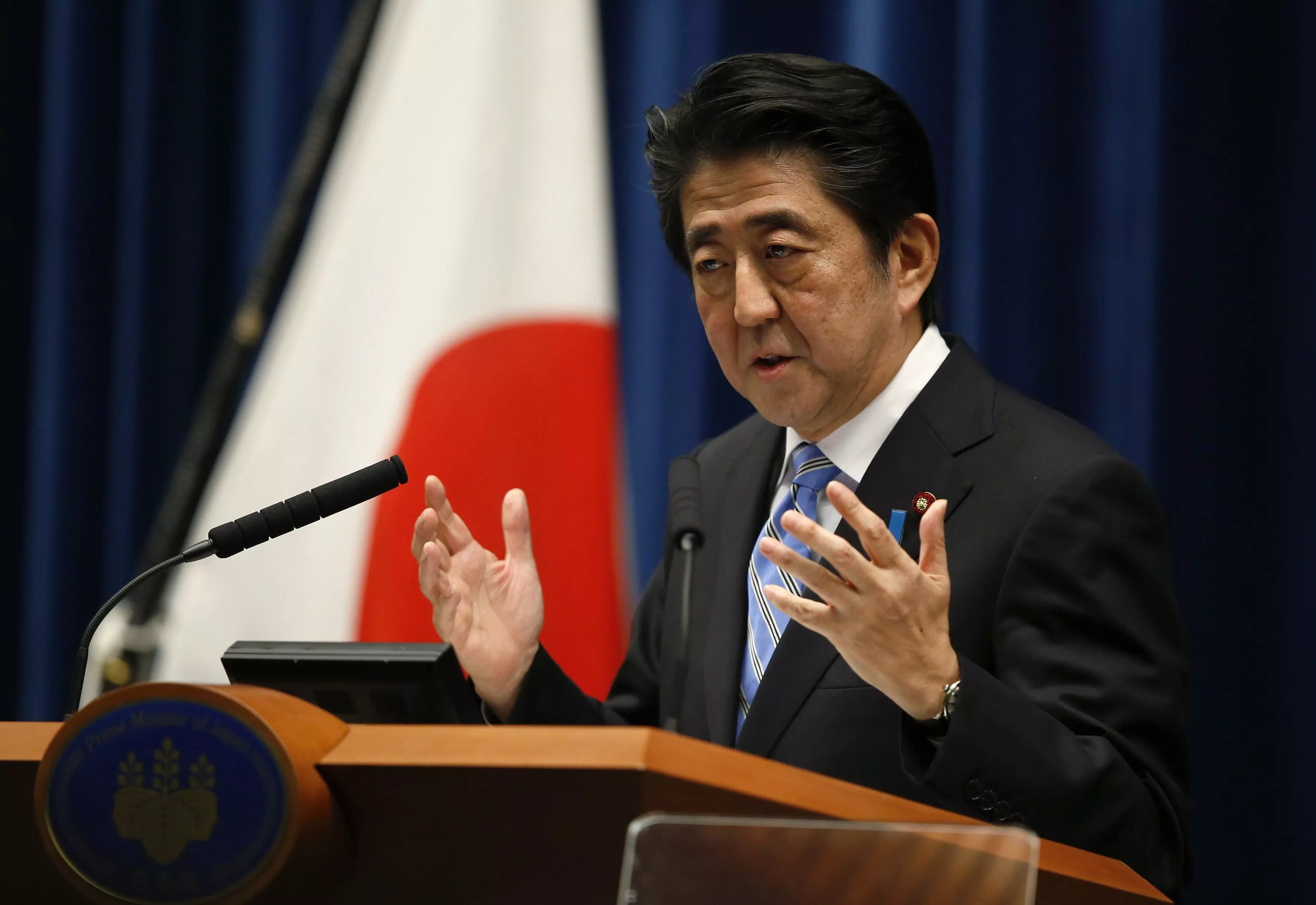 ראש ממשלת יפן, שינזו אבה