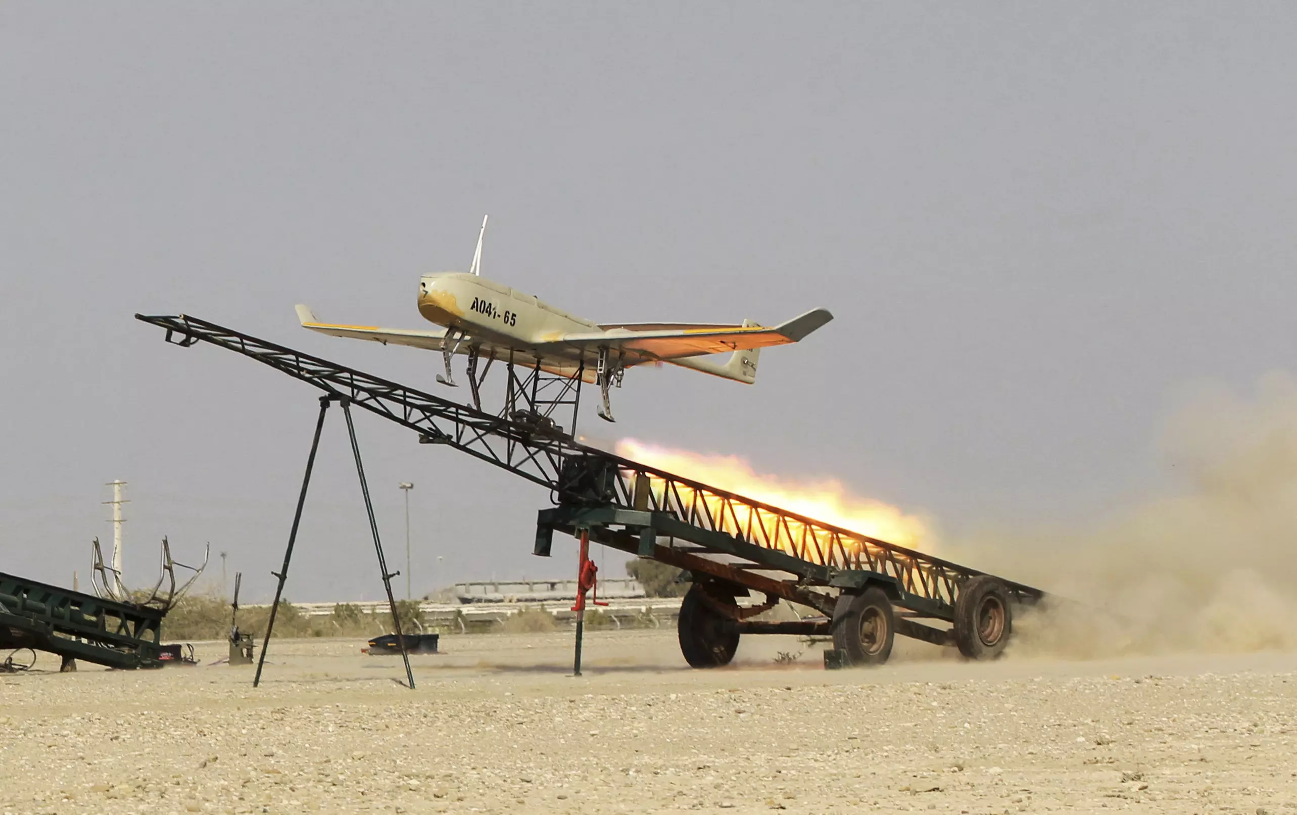 מזל"ט איראני בתרגיל הצבאי, השבוע