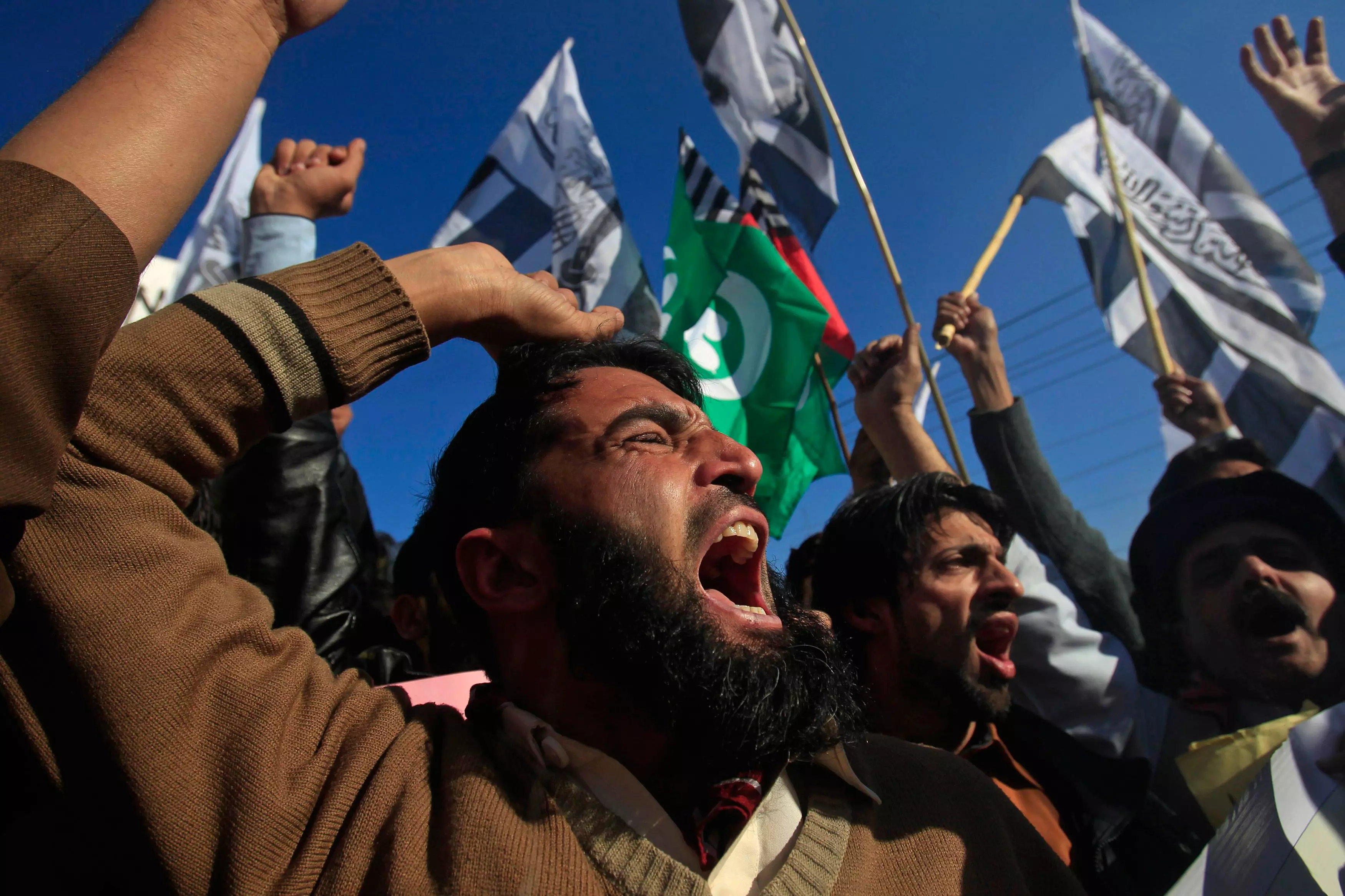 הפגנות מחאה בפשוואר, פקיסטן