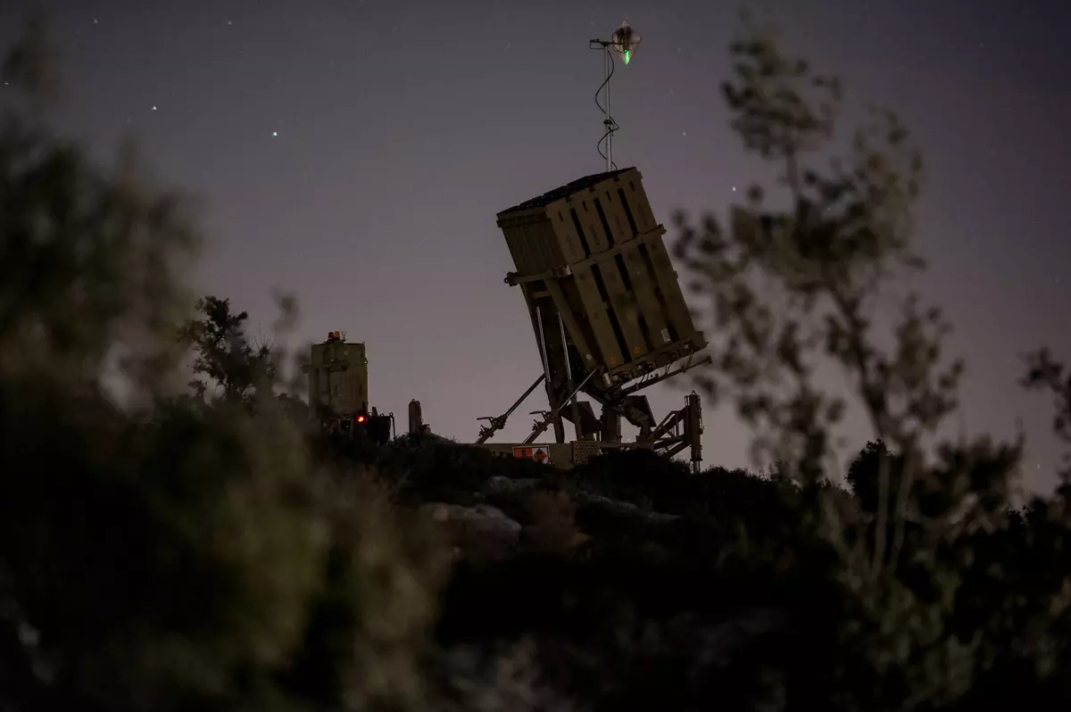 סוללת "כיפת ברזל" בירושלים