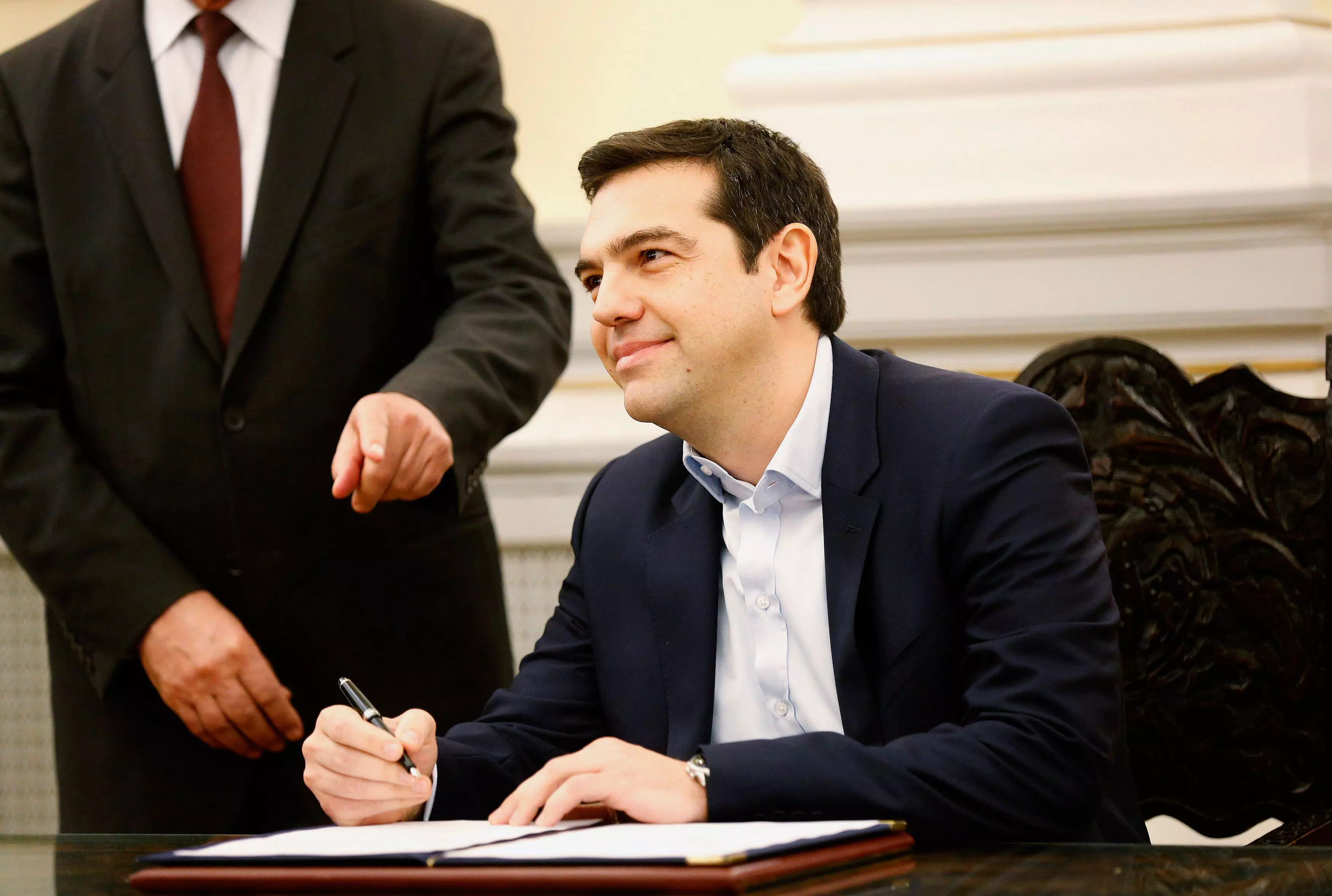 אלכסיס ציפראס, ראש ממשלת יוון