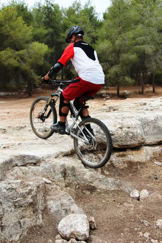 מבחן לאופני הרים רוקי